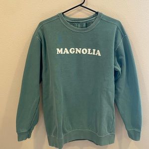 Magnolia pullover sweatshirt green